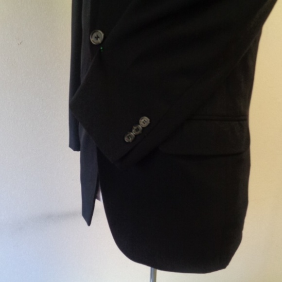 FENDI MEN NAVY BLUE SPORTS JACKET SIZE 37 R - Picture 4 of 12